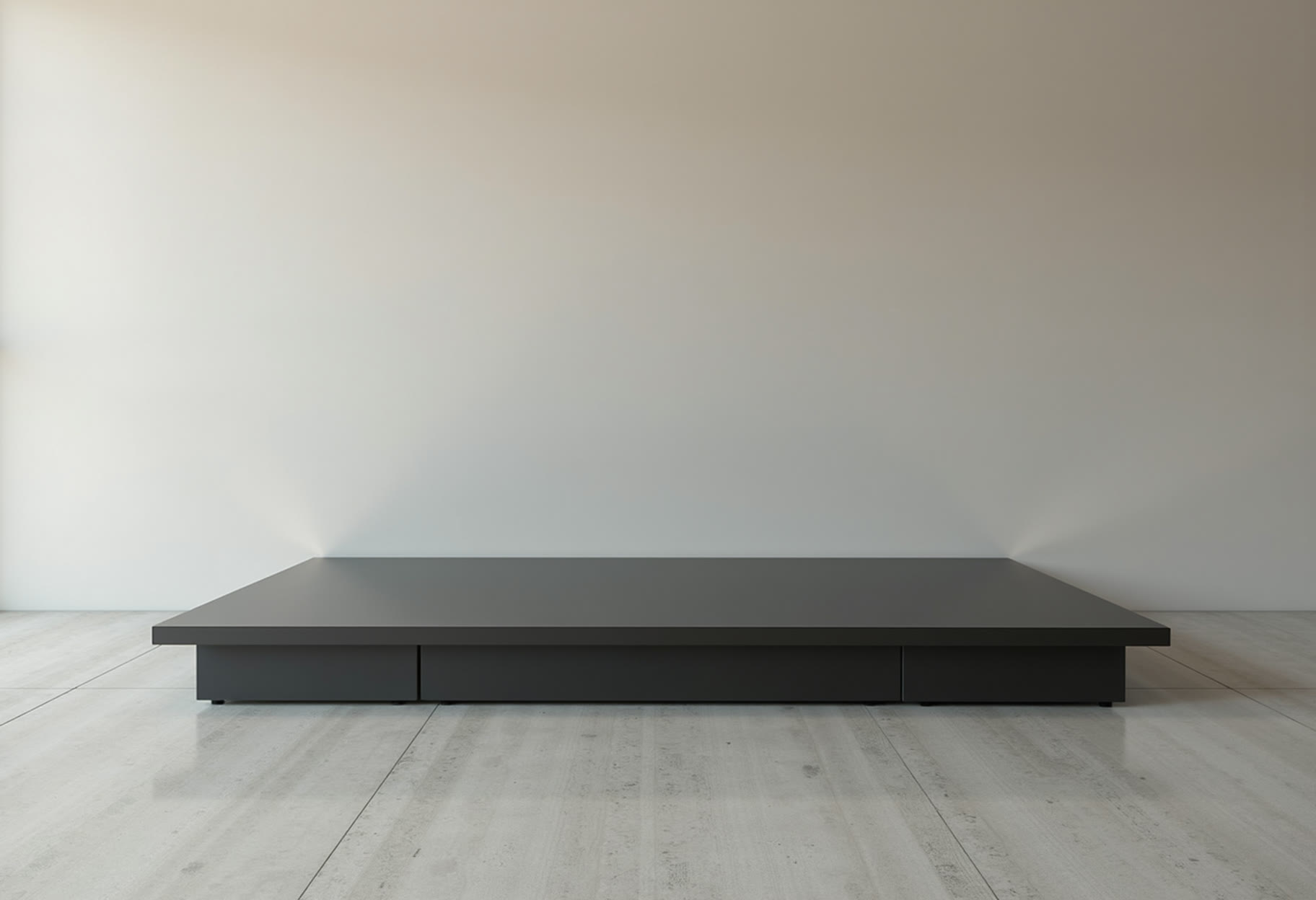 Corporate low deck with skirts